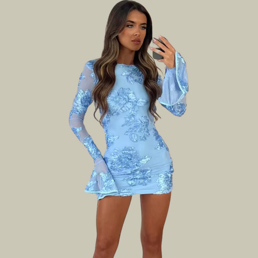 Jolix | Women's Elegant Backless Dress